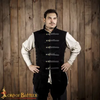 Pourpoint en Cuir 'Adrián' en Daim Souple