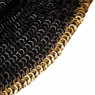 Colletin de mailles Rivets en ronds à anneau plat de 6 mm