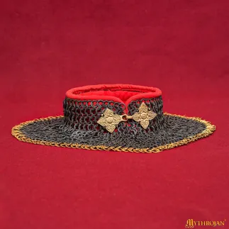 Colletin de mailles Rivets en ronds à anneau plat de 9 mm .