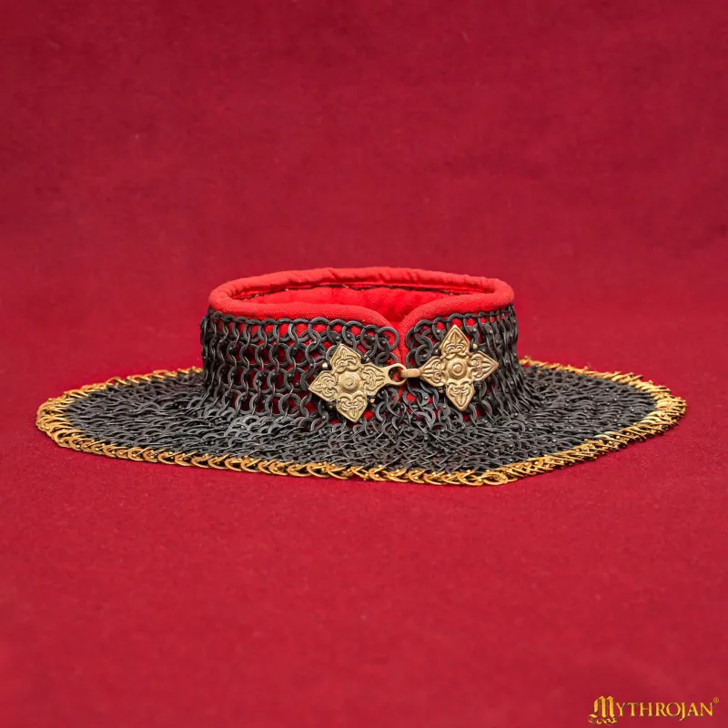 Colletin de mailles Rivets en ronds à anneau plat de 9 mm .