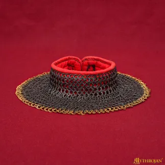 Colletin de mailles Rivets en ronds à anneau plat de 9 mm .