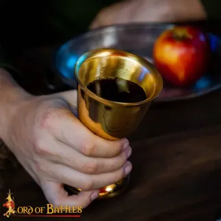 Coupe de cérémonie médiévale Petite coupe à vin