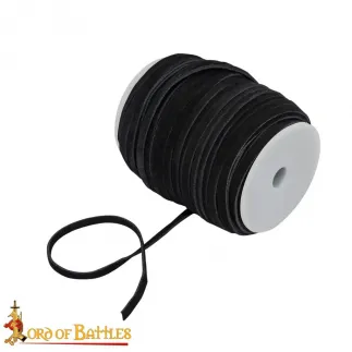 Bobine de cordon en cuir de 50 mètres