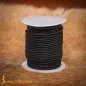 Cordon rond en cuir véritable de 2,6 mm