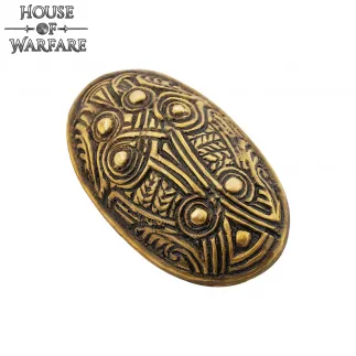 Broche en laiton massif Viking Hedeby