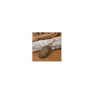 Broche en laiton massif Viking Hedeby