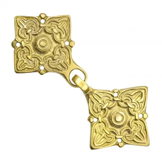 Fermoir de caftan ou de cape historique viking/russe de Gulbische