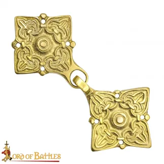 Fermoir de caftan ou de cape historique viking/russe de Gulbische