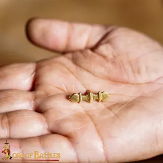 Ensemble de 5 supports de ceinture Elite en laiton massif pur, accessoire fonctionnel