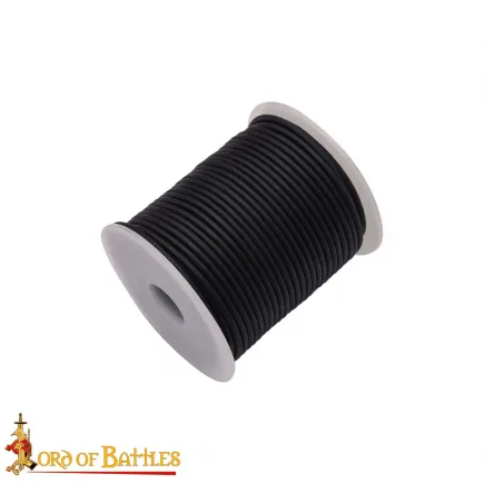 Bobine de cordon en cuir de 25 mètres