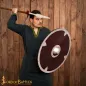 Bouclier de combat viking en bois fonctionnel pour reconstitution historique Bouclier de combat viking en bois fonctionnel pour reconstitution historique