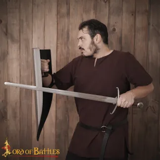 Bouclier  médiéval en acier , calibre 1.4mm