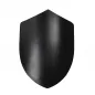 Bouclier noir médiéval  en acierà personnalisable