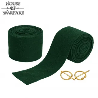 Bandeau en laine pour bras, style Viking, Saxon ou Nord, pour reconstitution de costumes de GN (SCA)