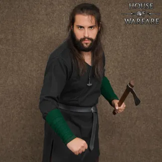 Bandeau en laine pour bras, style Viking, Saxon ou Nord, pour reconstitution de costumes de GN (SCA)