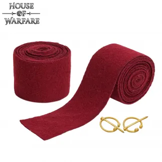 Bandeau en laine pour bras, style Viking, Saxon ou Nord, pour reconstitution de costumes de GN (SCA)