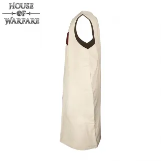 Costume de chevalier croisé, toge médiéval