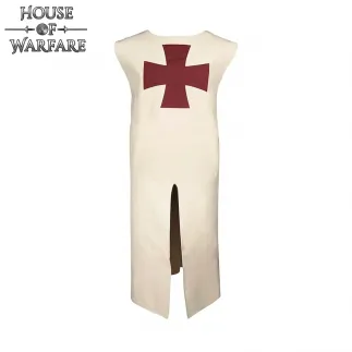 Costume de chevalier croisé, toge médiéval