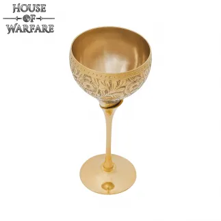 Calice coupe en laiton style médiéval