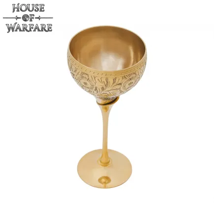 Calice coupe en laiton style médiéval