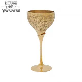 Calice coupe en laiton style médiéval