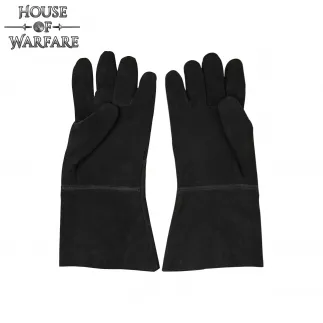 Gants en cuir suédé véritable