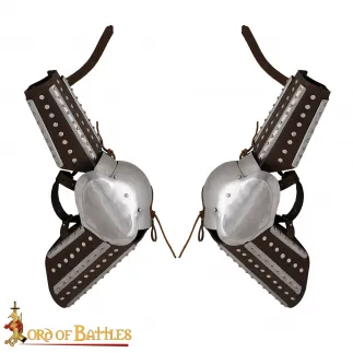 Bras armure pour brigandine