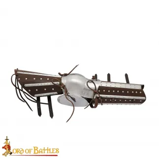 Jambe armure pour brigandine