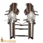 Jambe armure pour brigandine