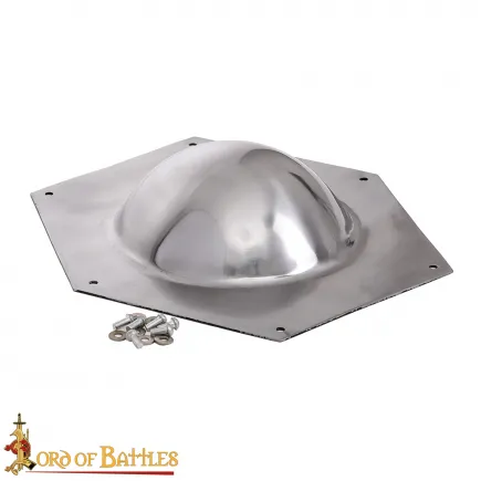 Umbo romain pour bouclier Scutum rectangulaire Acier 1.6mm.