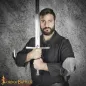 Coude en acier et rembourré