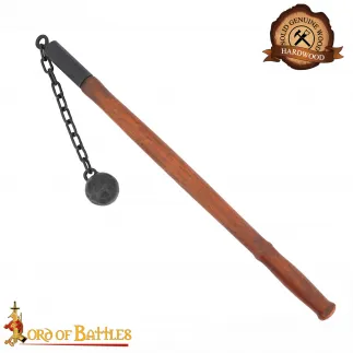 Fléau médiéval à une seule boule