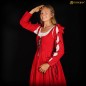 Robe Renaissance en coton avec chemisier – La grâce et le confort d’une noble femme