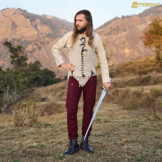 Culotte médiévale en lin, sous-vêtements historiques pour hommes,