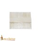 Peigne en os double face Viking pour barbe et cheveux