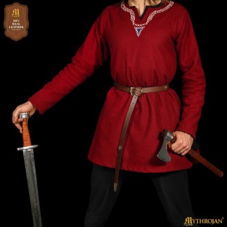 Ceinture médiévale viking Mythrojan avec décoration