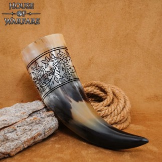 Corne à boire authentique Viking 300ml