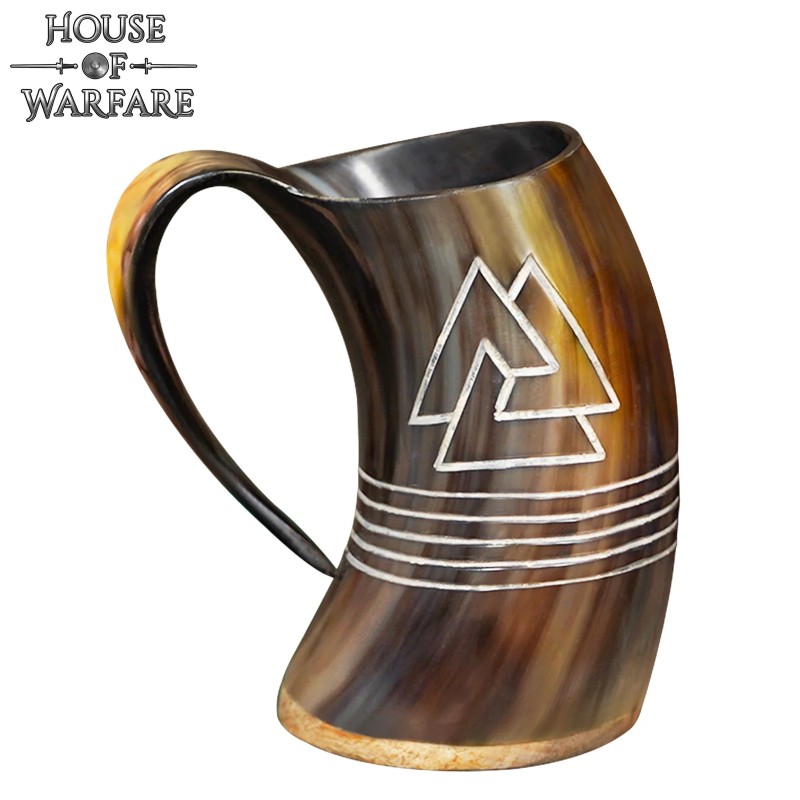 Corne à boire Valknut