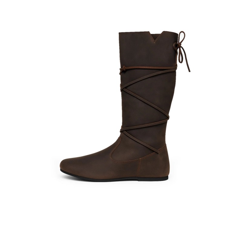 Bottes viking "Ole" en cuir nubuck Bottes viking "Ole" en cuir nubuck