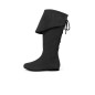 Bottes de pirate "Geoffrey" Noir Bottes de pirate "Geoffrey" Noir