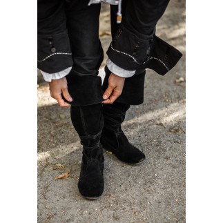 Bottes de pirate "Geoffrey" Noir