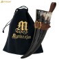 copy of Corne à boire viking de 600 ml avec étui en cuir noir