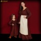 Tablier médiéval 100% coton, accessoire de costume historique pour costumes de paysans et de roturiers