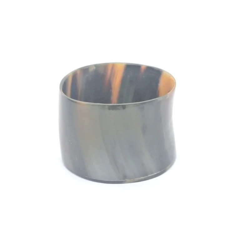 Porte-bougie chauffe-plat en corne véritable