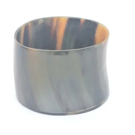 Porte-bougie chauffe-plat en corne véritable