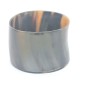 Porte-bougie chauffe-plat en corne véritable
