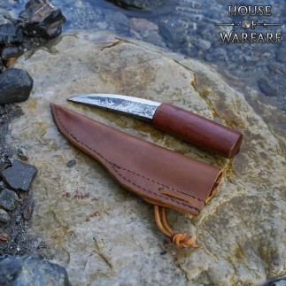 Couteau Viking avec étui en cuir