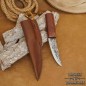 Couteau Viking avec étui en cuir