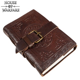 Carnet de poche vintage en cuir