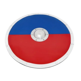 Bouclier anglo-saxon – Bouclier rond en bois avec umbo en acier